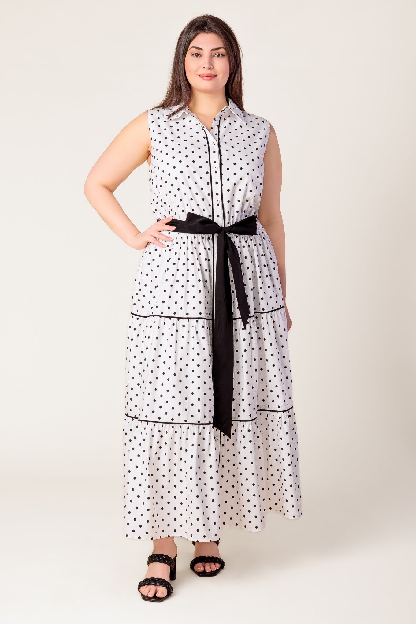 OUT OF REACH WOVEN MIDI DRESS Flying Tomato